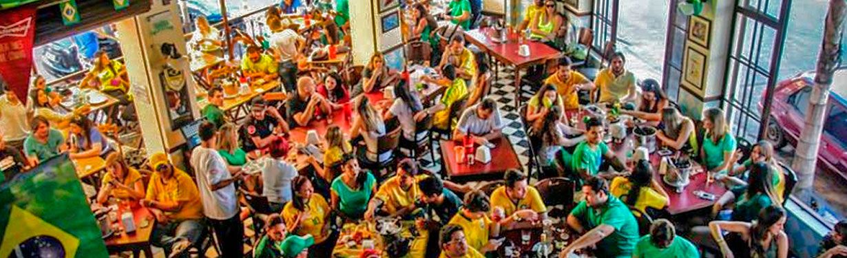 Bares para assistir os jogos da copa do mundo na região de Pinheiros